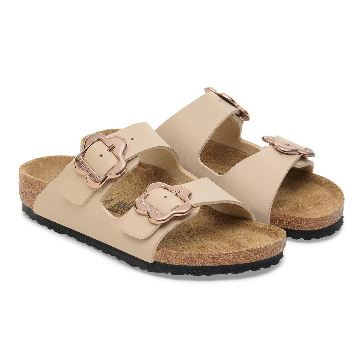 Birkenstock Kids Arizona Flower Buckle - Sandcastle