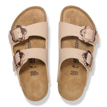 Birkenstock Kids Arizona Flower Buckle - Sandcastle