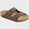 Birkenstock Kids Arizona Birkibuc - Mocha