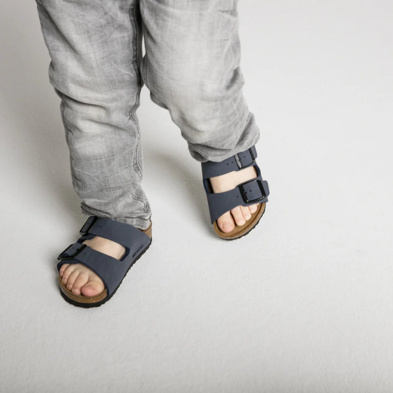 Birkenstock Kids Arizona Birkibuc - Navy
