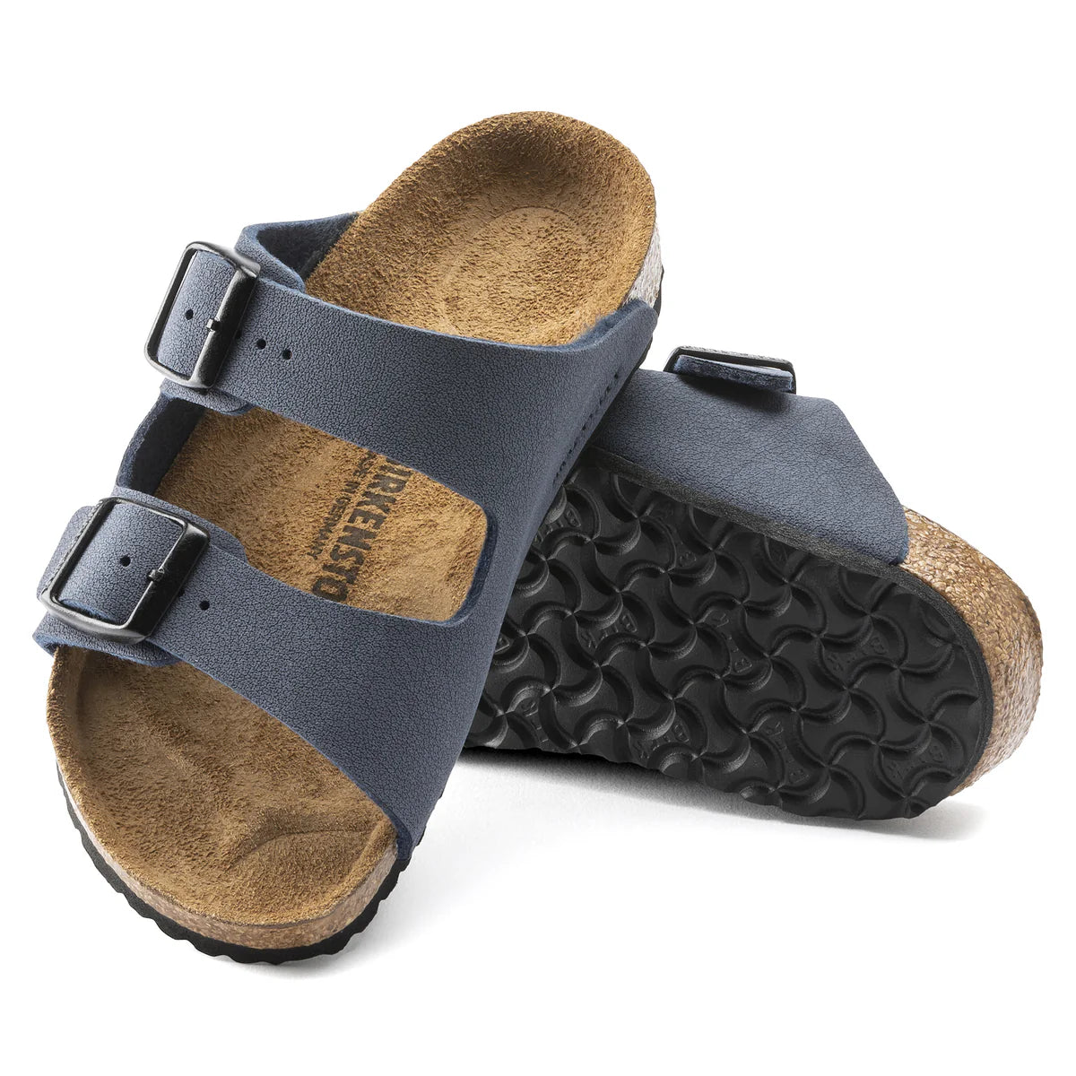 Birkenstock Kids Arizona Birkibuc - Navy