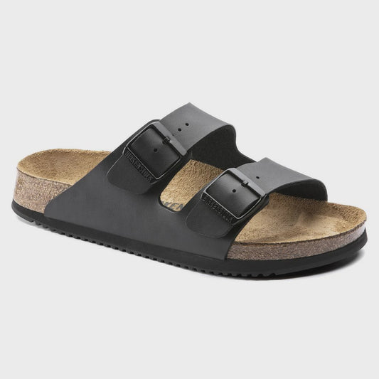 Birkenstock Arizona Birko Flor Prof- Black