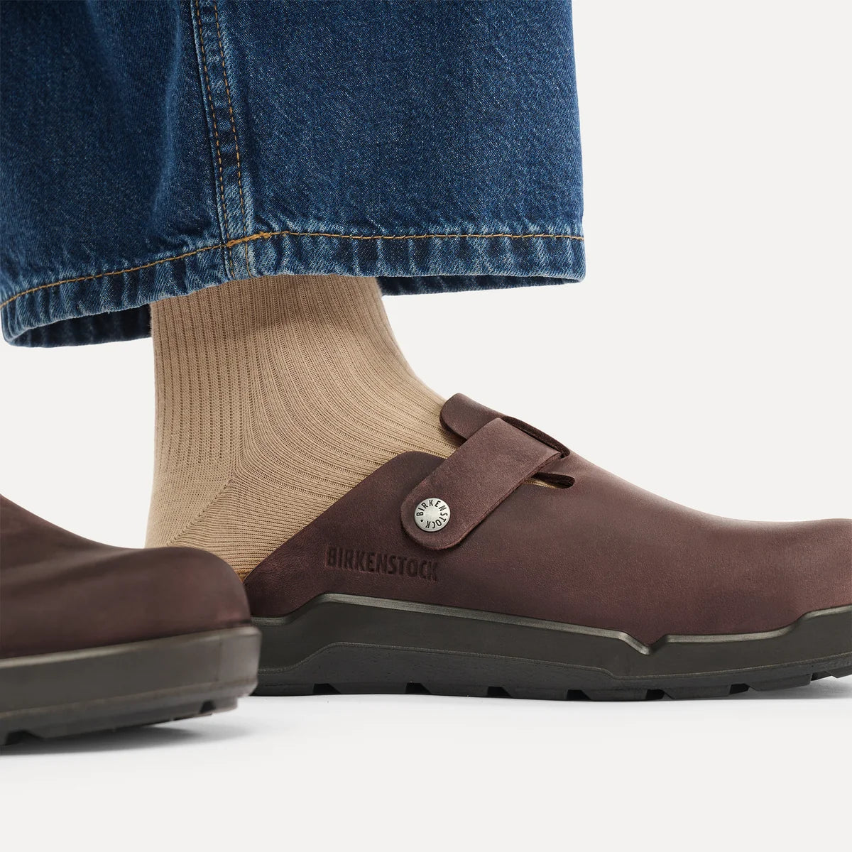 Birkenstock Boston CT Oiled Leather - Habana