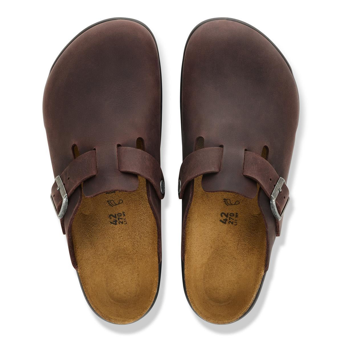 Birkenstock Boston CT Oiled Leather - Habana