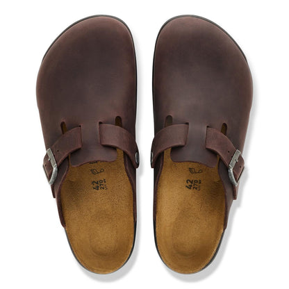 Birkenstock Boston CT Oiled Leather - Habana
