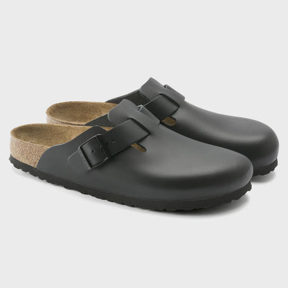 Birkenstock Boston Smooth Leather - Black