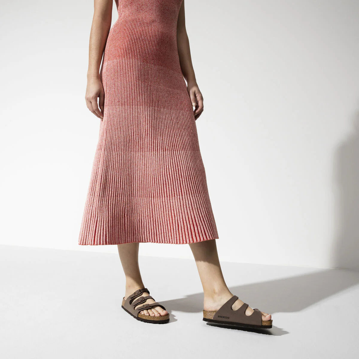 Birkenstock Florida  Soft Footbed Birkibuc - Mocha