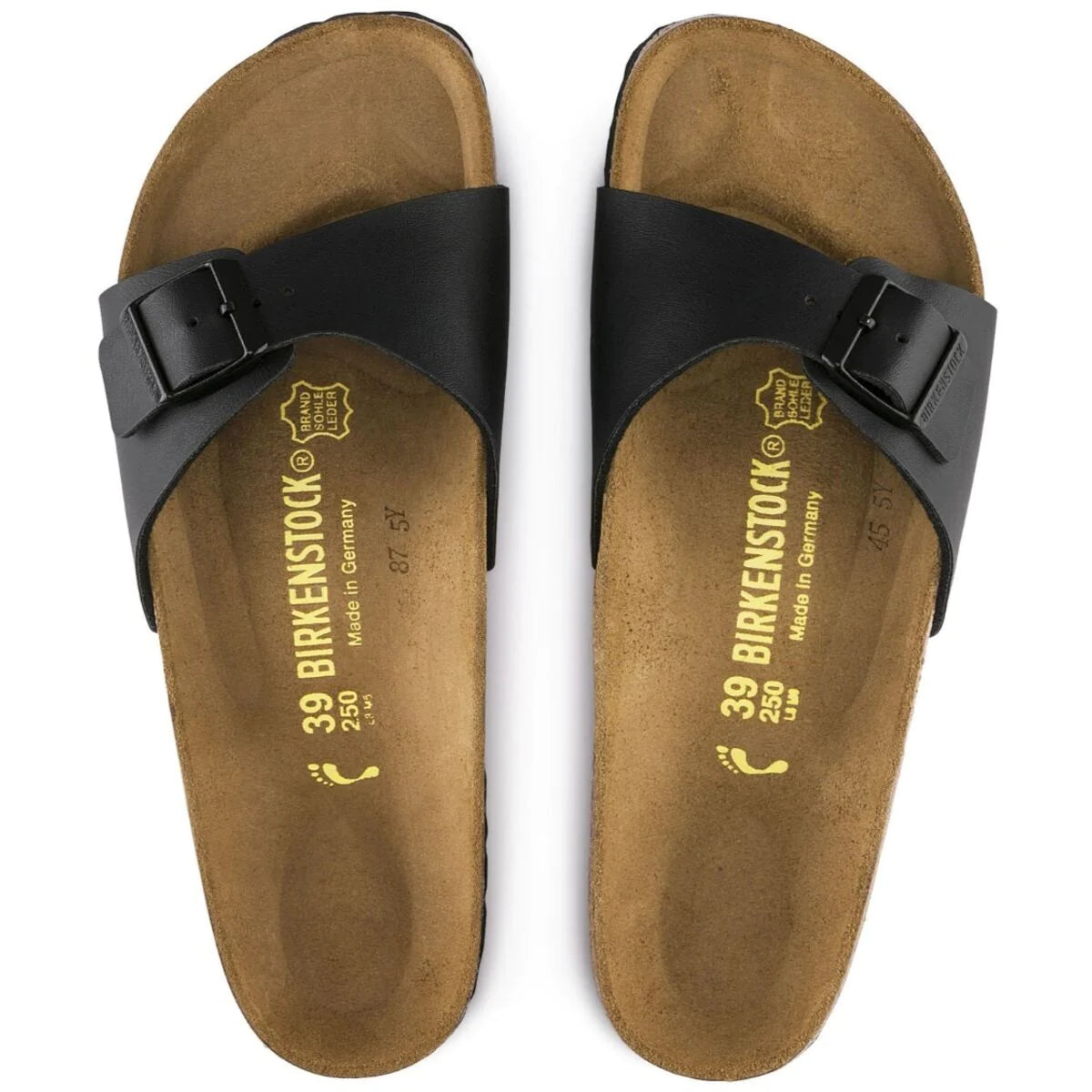 Birkenstock Madrid Birko-Flor - Black