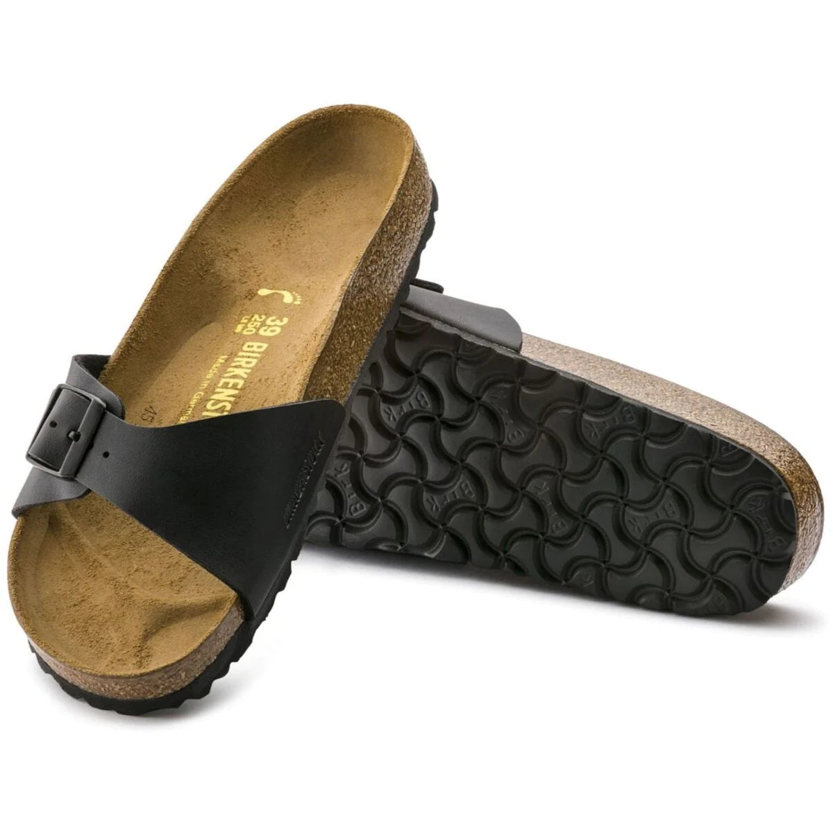 Birkenstock Madrid Birko-Flor - Black