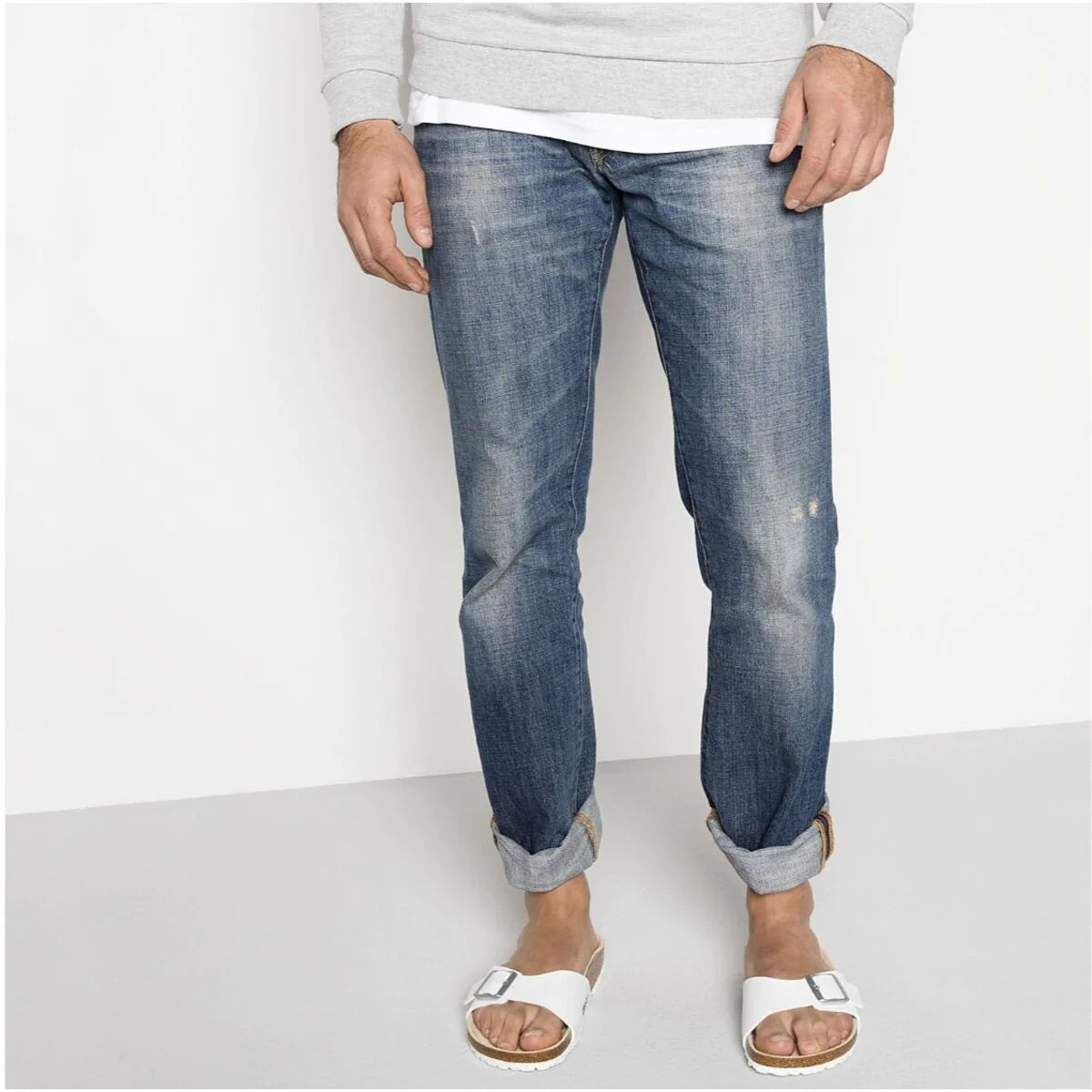 Birkenstock Madrid Birko-Flor - White