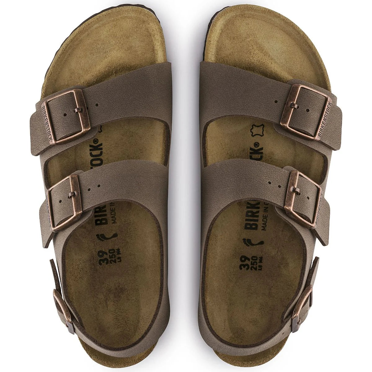Birkenstock Milano Birkibuc - Mocha