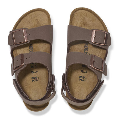 Birkenstock Kids Milano Birkibuc - Mocha