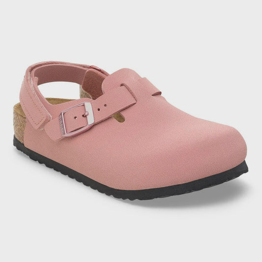 Birkenstock Kids Tokio Birkibuc - Pink Clay