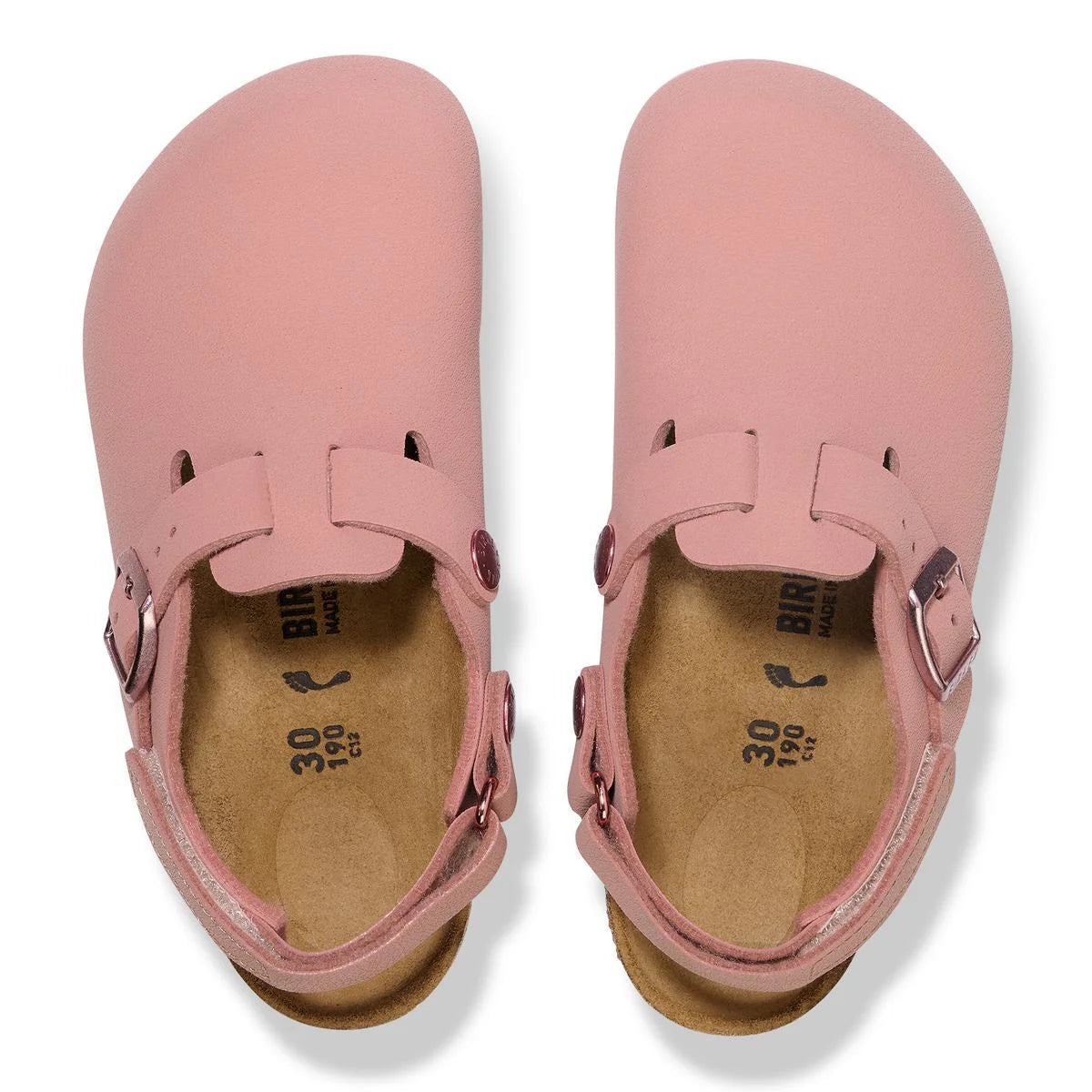 Birkenstock Kids Tokio Birkibuc - Pink Clay