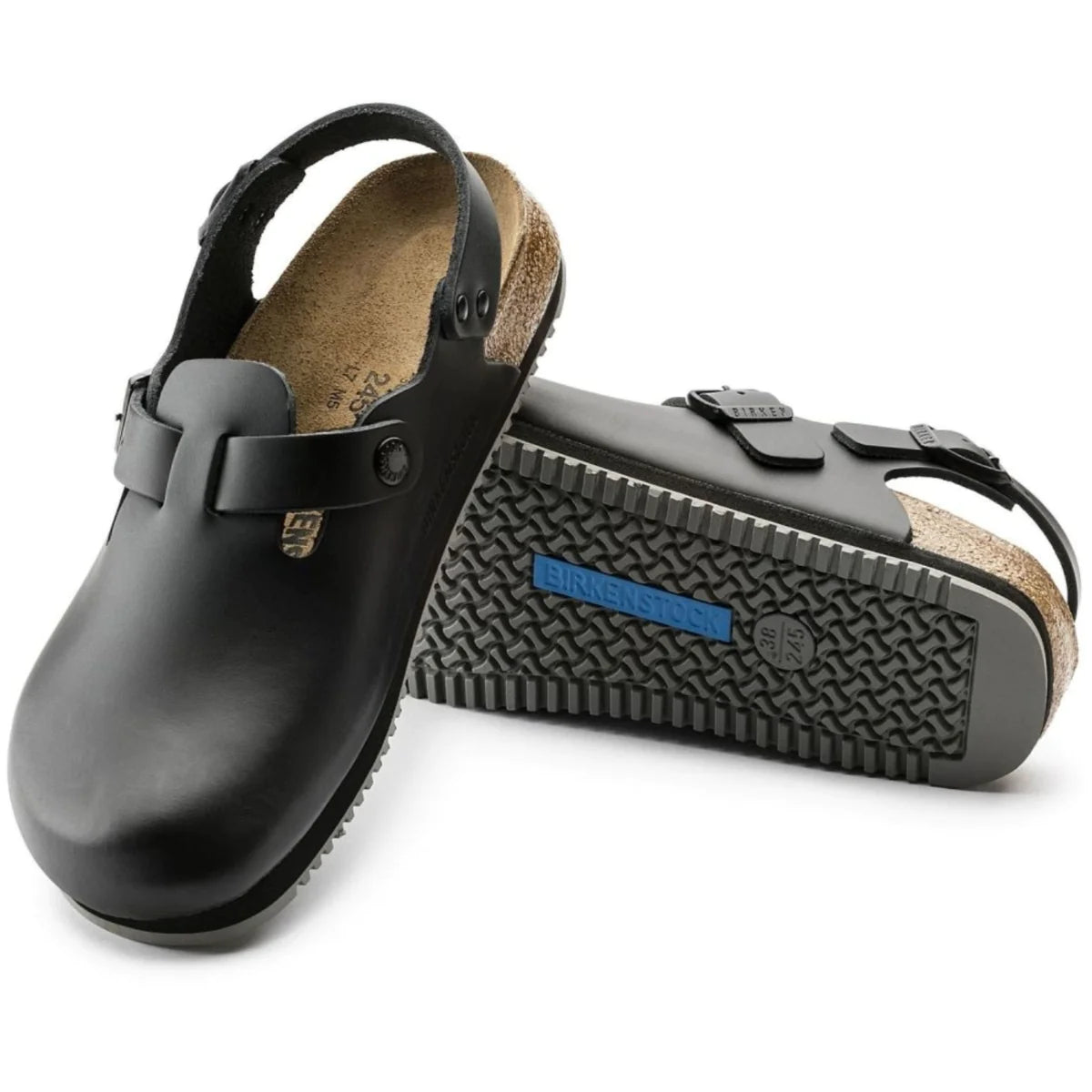 Birkenstock Tokio Smooth Leather - Black