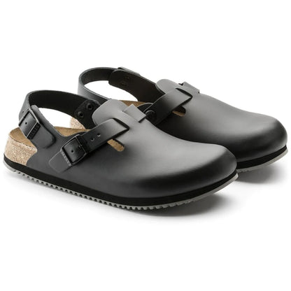 Birkenstock Tokio Smooth Leather - Black