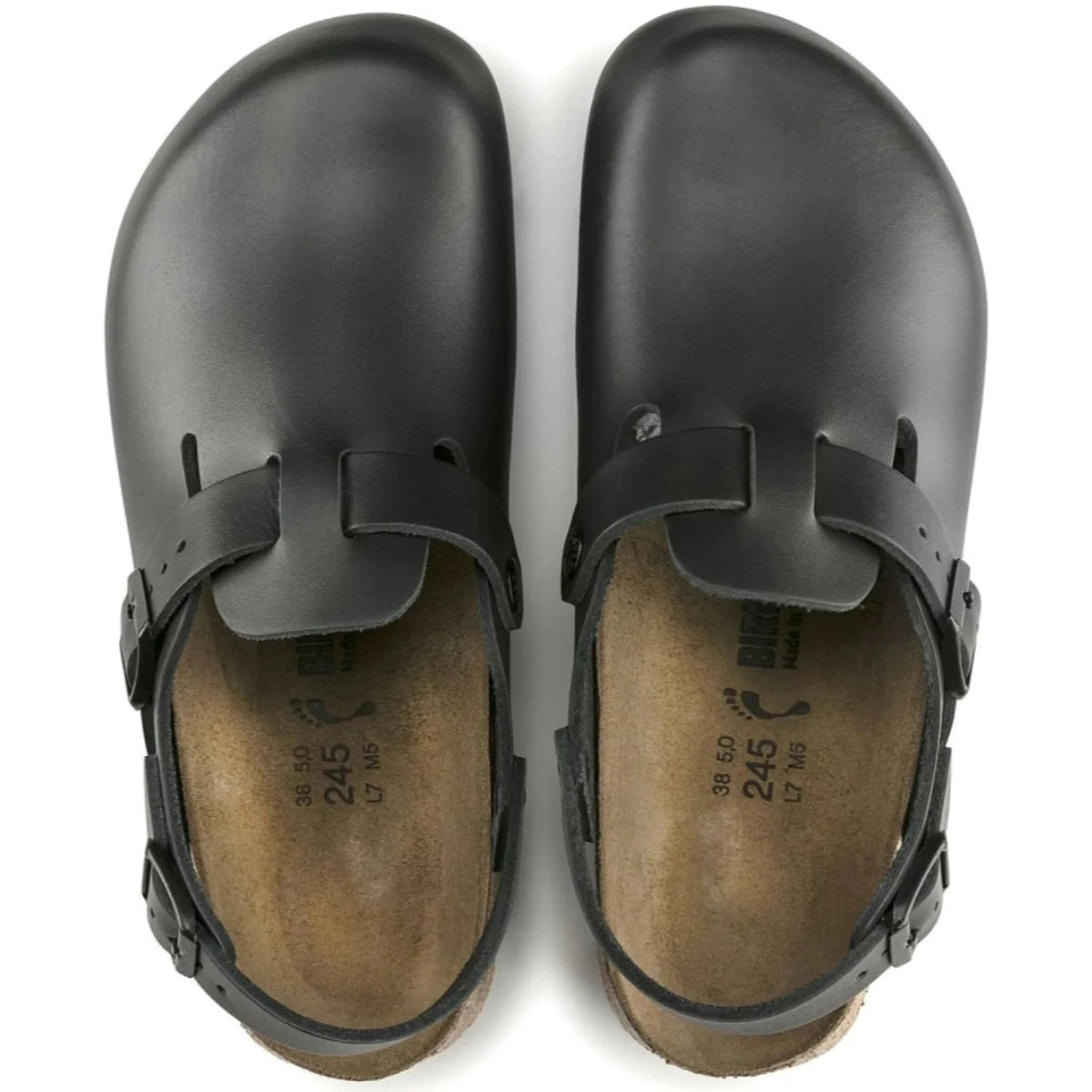 Birkenstock Tokio Smooth Leather - Black