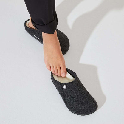 Birkenstock Zermatt Wool-Felt Shearling - Anthracite