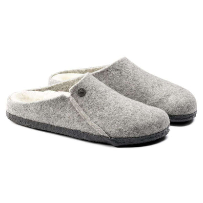 Birkenstock Zermatt Wool-Felt Shearling - Light Grey