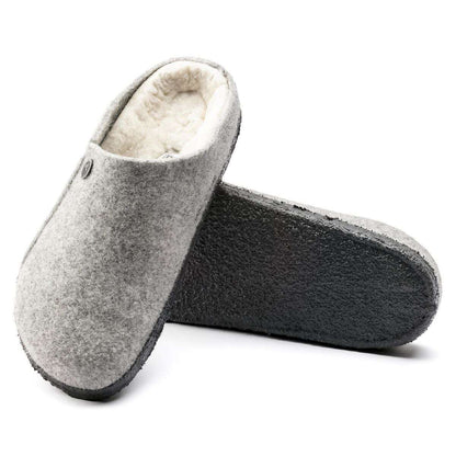 Birkenstock Zermatt Wool-Felt Shearling - Light Grey