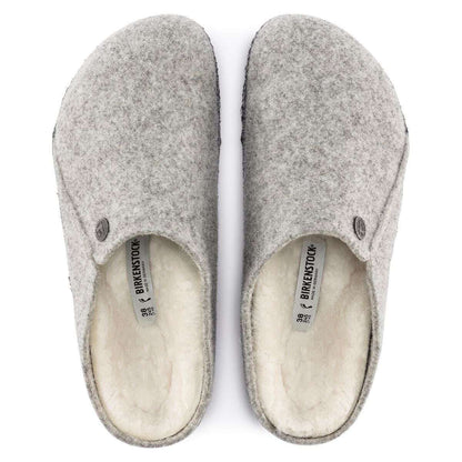 Birkenstock Zermatt Wool-Felt Shearling - Light Grey