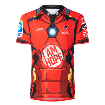 Classics Crusaders Adults Marvel Iron Man Jersey