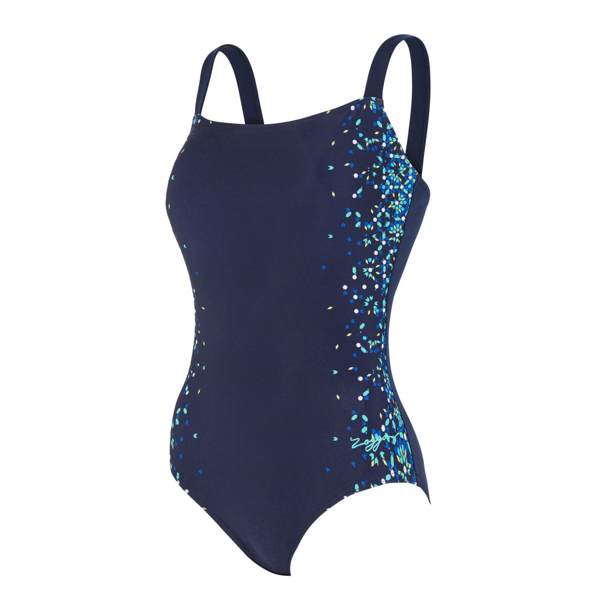 Zoggs Womens Adjustable Classicback One Piece - Blue Chime