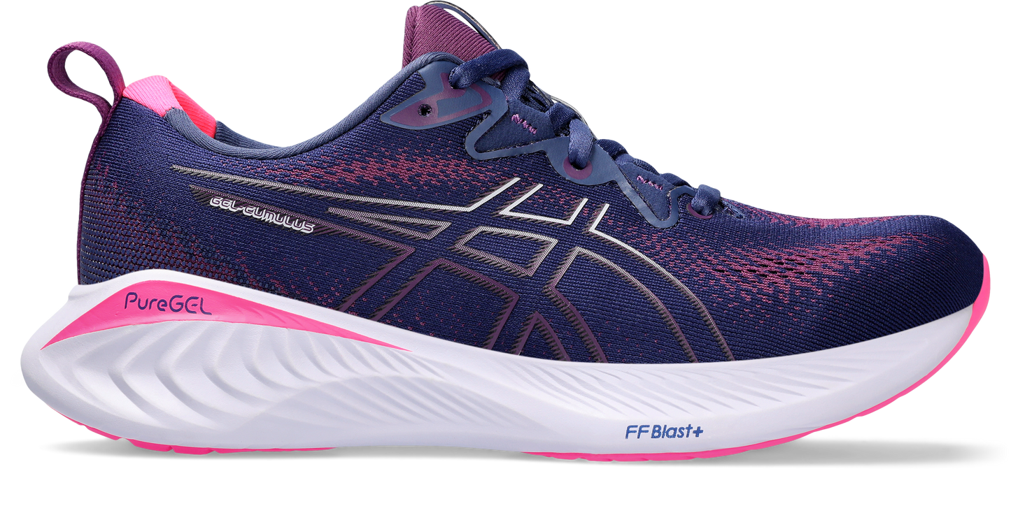 Asics Women's Gel Cumulus 25 (D) - Deep Ocean/Lilac Hint