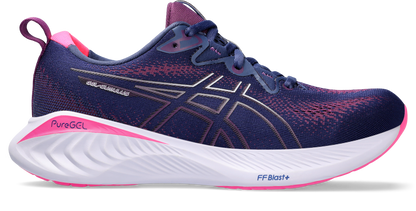 Asics Women's Gel Cumulus 25 (D) - Deep Ocean/Lilac Hint