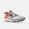 New Balance FuelCell CK10V6 Spike Cricket Shoe - White/Neo Flame