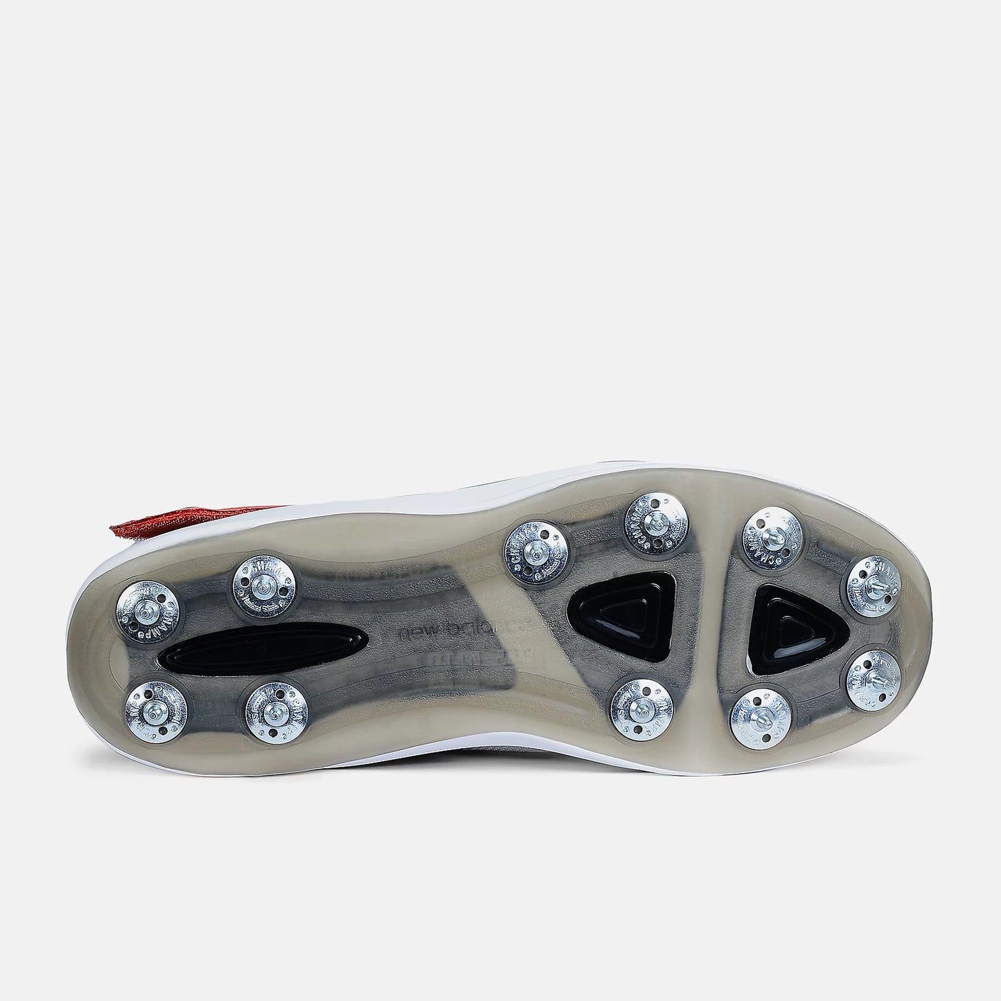 New Balance CK4040 V7 Cricket Shoes - White/Neo Flame