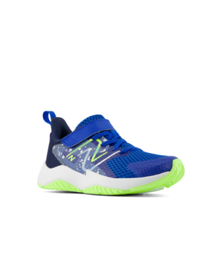 New Balance Kids Rave Run v2 Bungee Lace with Strap - Team Royal