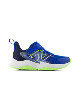 New Balance Kids Rave Run v2 Bungee Lace with Strap - Team Royal
