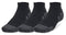 Under Armour Unisex Performance Tech Socks 3Pk Low - Black/Jet Gray