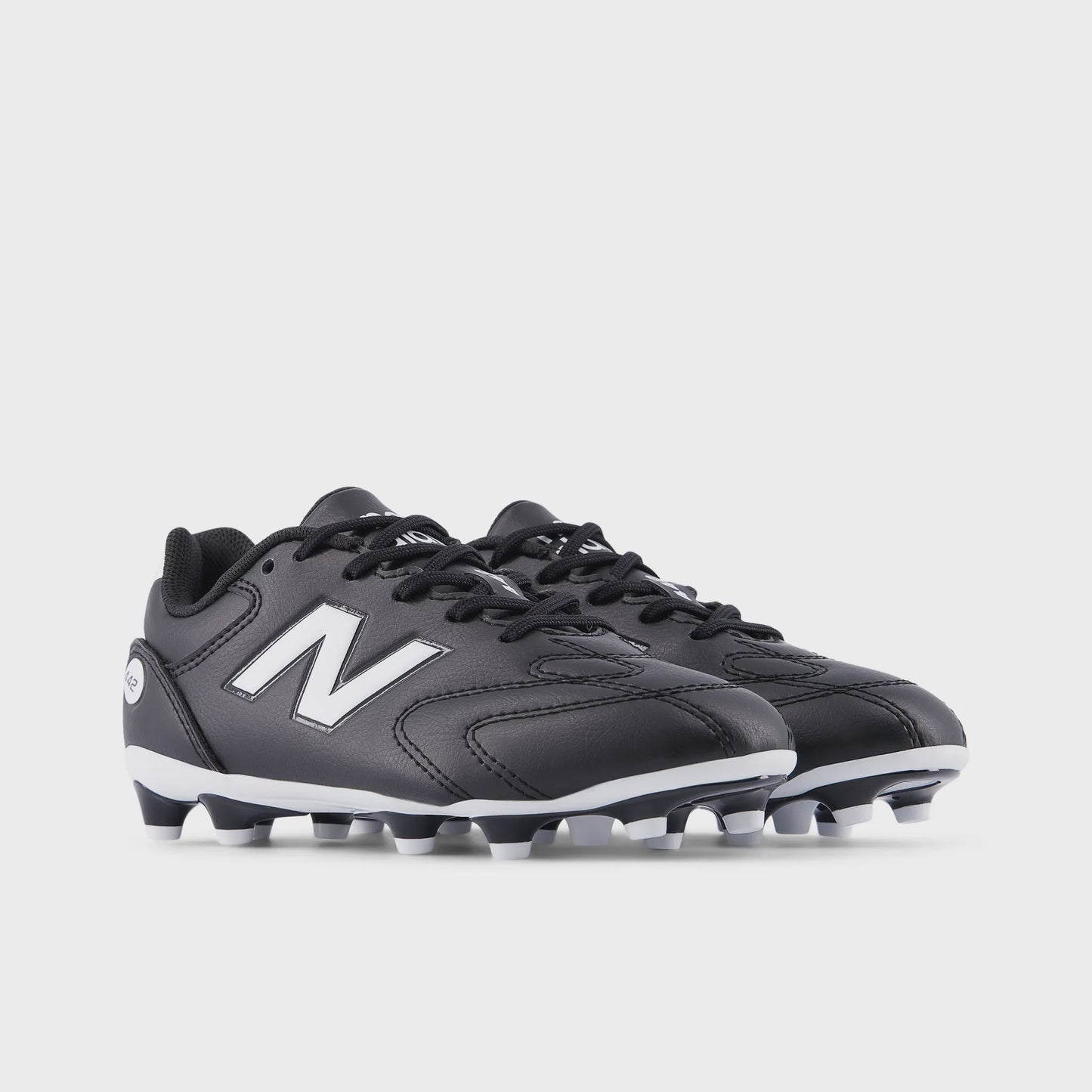 New Balance 442 Team Jnr FG V3 - Black/White