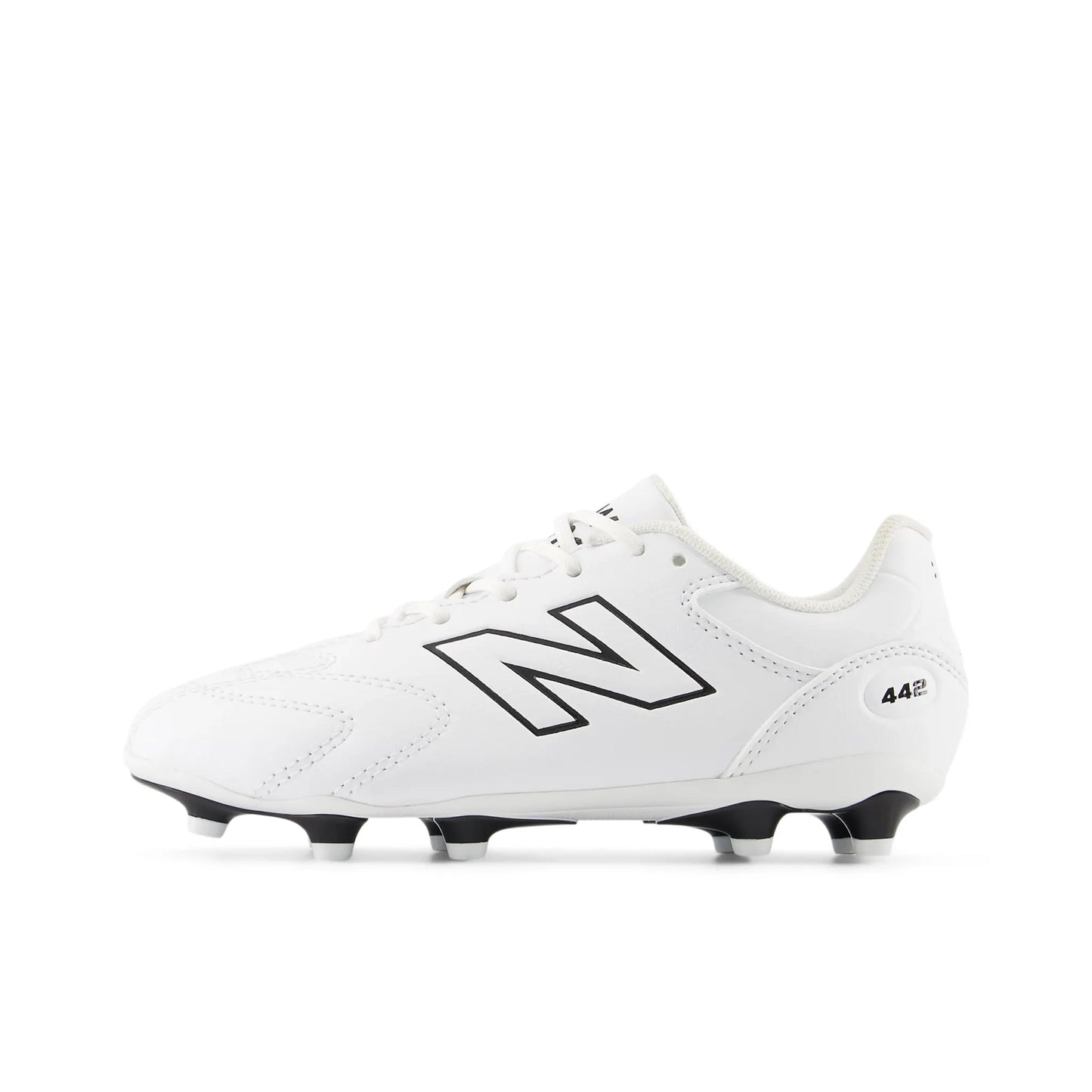 New Balance 442 Team Jnr FG V3 - White/Black