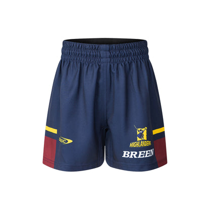 Classic Highlanders Super Rugby Youth Home Shorts