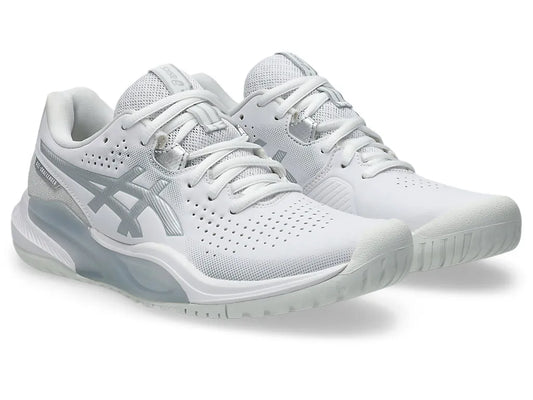 Asics Women's Gel Challenger 15 (Hardcourt) Tennis Shoe - White/Pure Silver