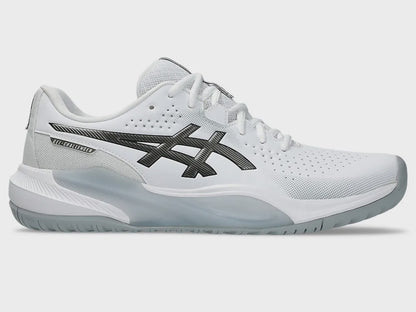 Asics Men's Gel Challenger 15 (Hardcourt) Tennis Shoe - White/Gunmetal