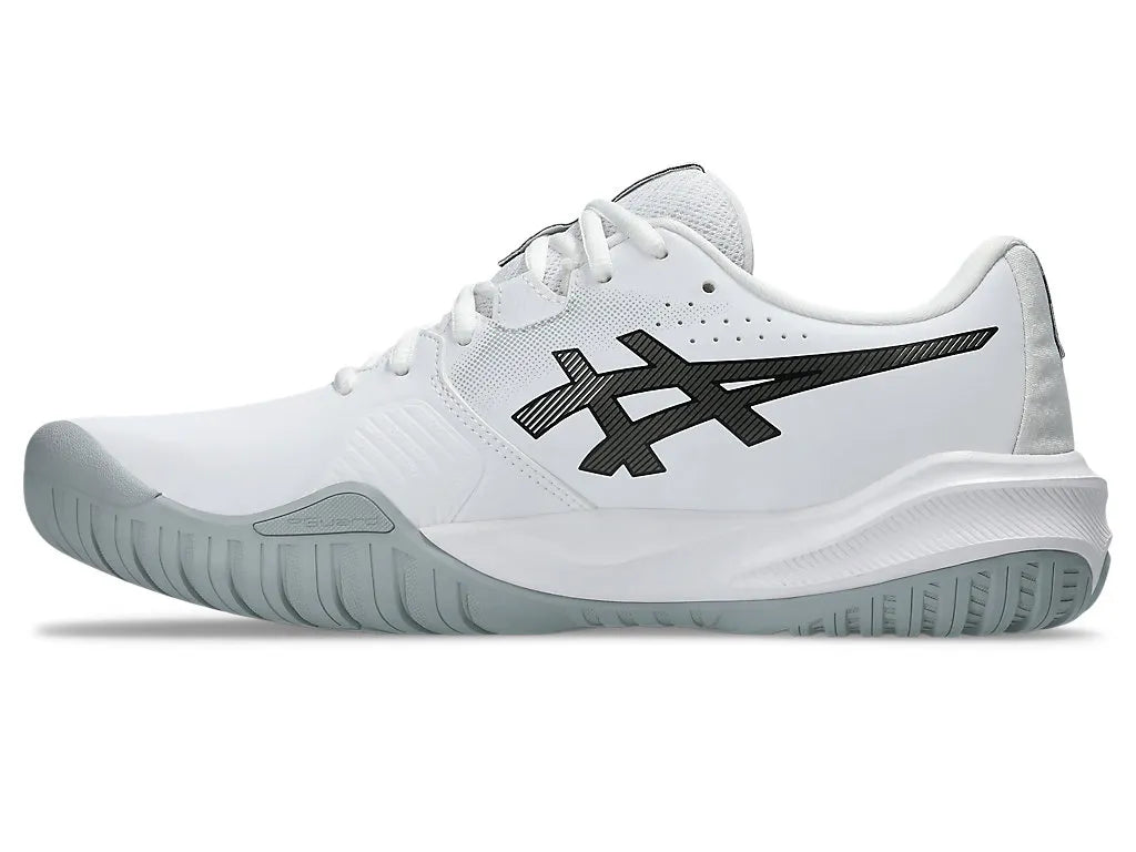 Asics Men's Gel Challenger 15 (Hardcourt) Tennis Shoe - White/Gunmetal