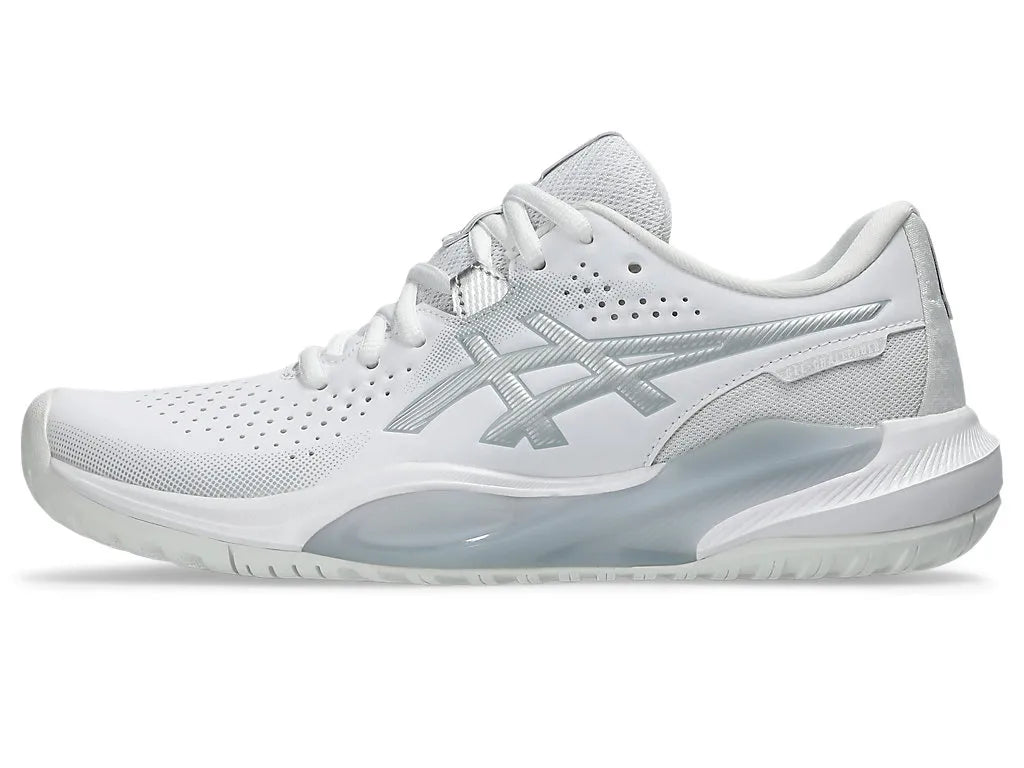 Asics Women's Gel Challenger 15 (Hardcourt) Tennis Shoe - White/Pure Silver