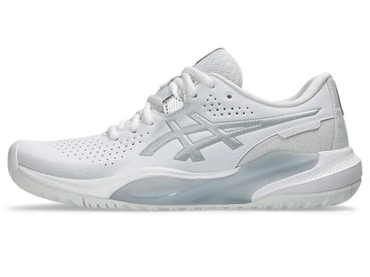 Asics Women's Gel Challenger 15 (Hardcourt) Tennis Shoe - White/Pure Silver
