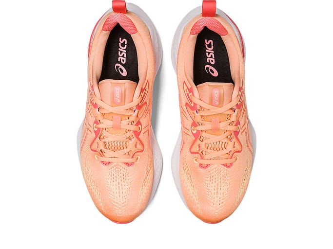 Asics Women's Gel Cumulus 25 (D) - Summer Dune/Light Orange