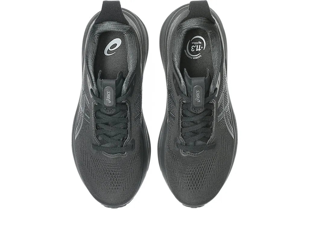 Asics Womens Gel Kayano 33-Black/Black