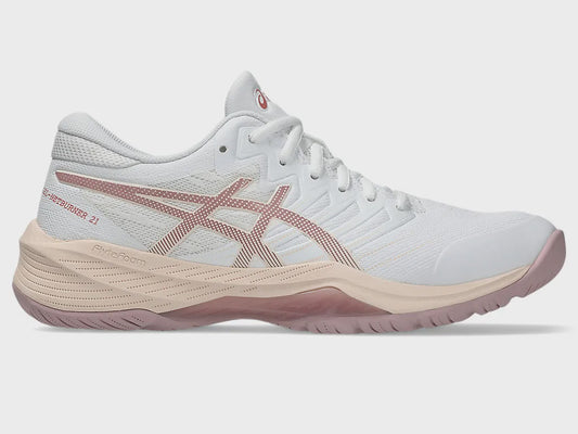 Asics Womens Gel Netburner 21 (D Width) Bio - White/Morganite