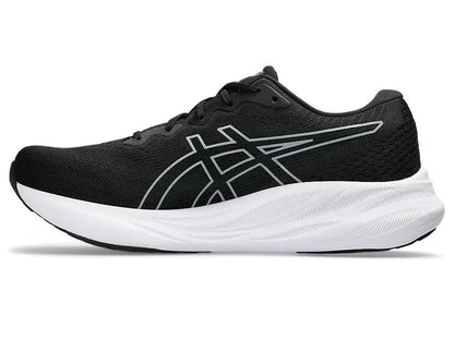 Asics Mens Gel Pulse 15 (2E) - Black/Sheet Rock