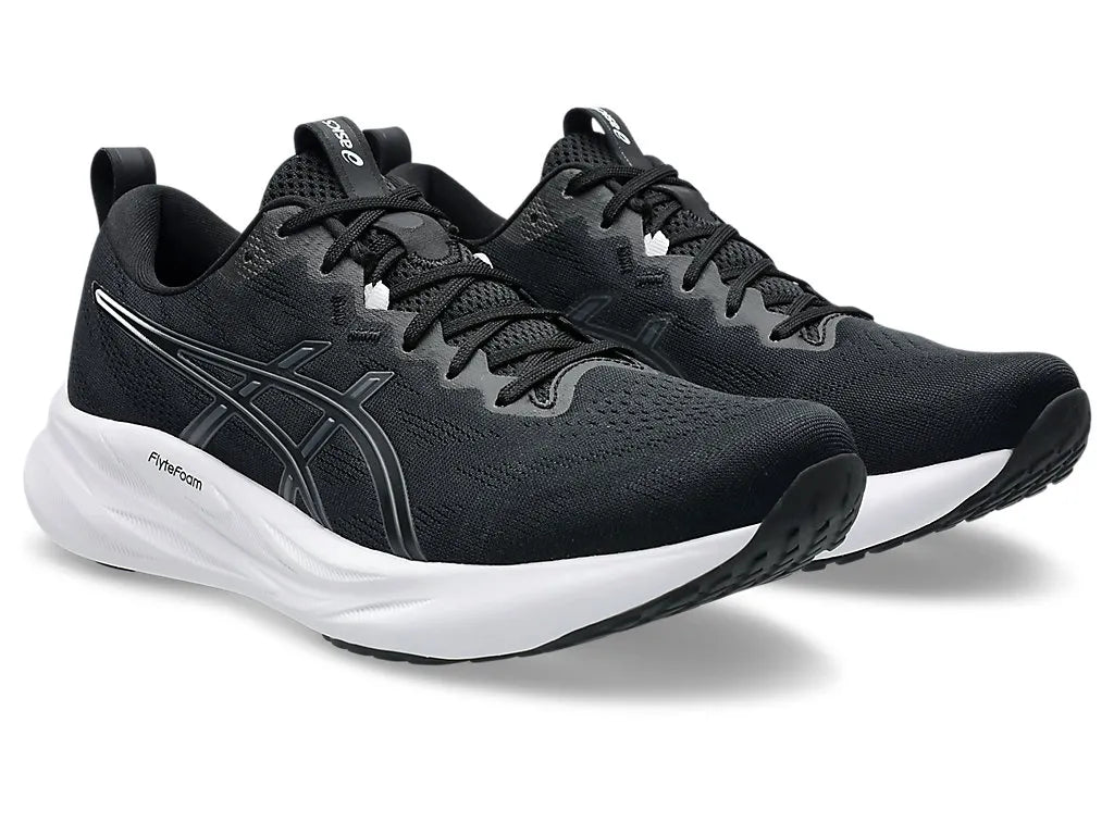Asics Mens Gel Pulse 16 (2E) - Black/Carrier Grey