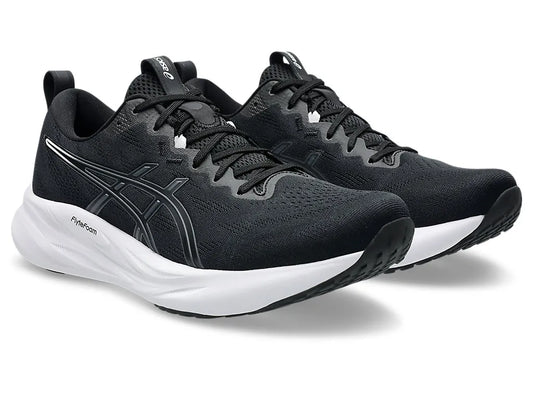 Asics Mens Gel Pulse 16 (2E) - Black/Carrier Grey