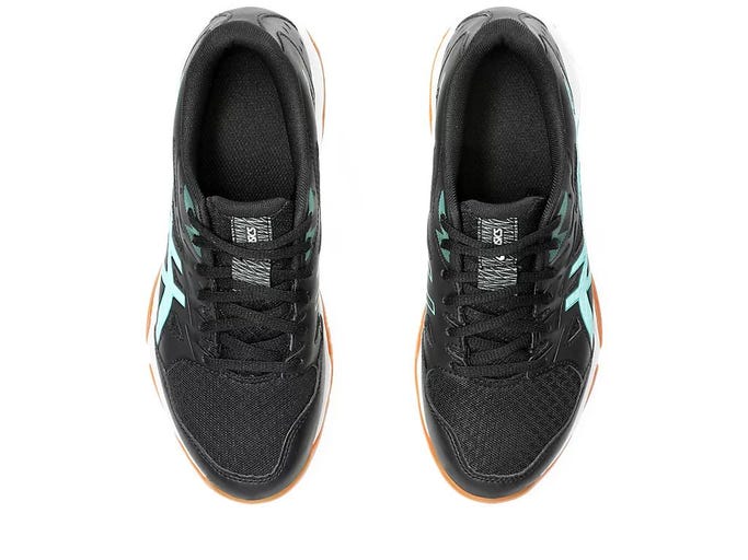 Asics Womens Gel Rocket 11 - Black/Illuminate Mint