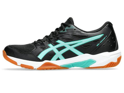 Asics Womens Gel Rocket 11 - Black/Illuminate Mint